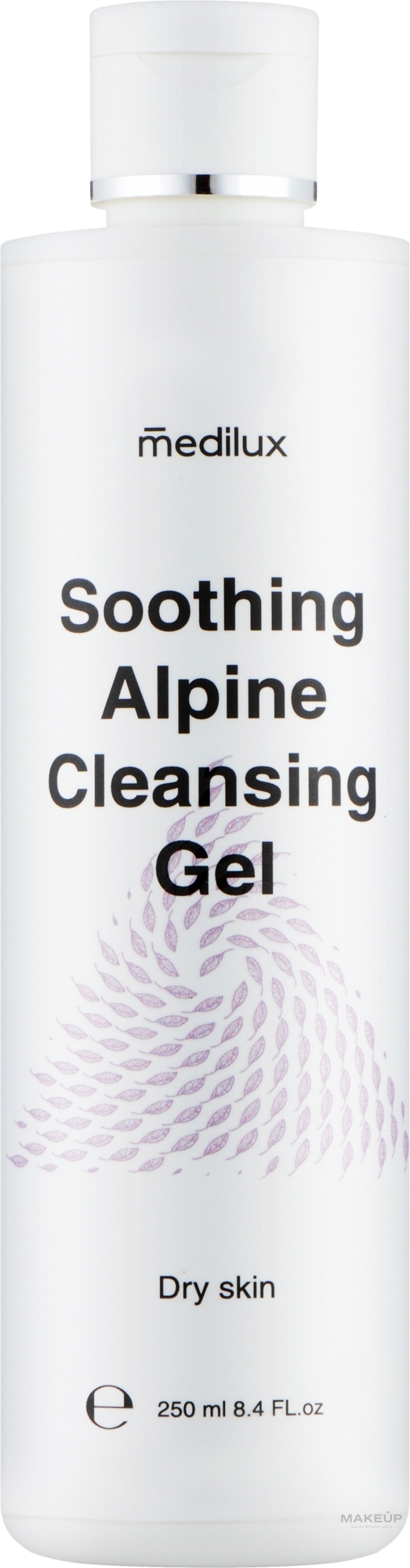 Гель для сухої та чутливої шкіри - Medilux Soothing Alpine Cleansing Gel — фото 250ml