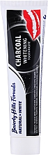Відбілювальна зубна паста з вугіллям - Beverly Hills Formula Natural White Charcoal Whitening Toothpaste — фото N1