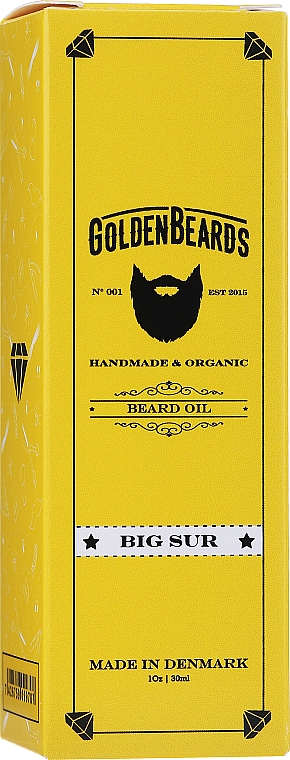 Масло для бороды "Big Sur" - Golden Beards Beard Oil — фото N2
