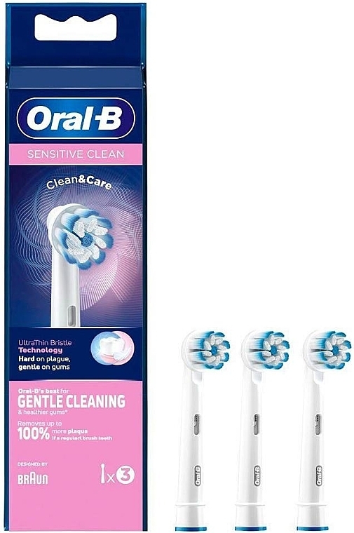 Насадки для електричних зубних щіток, EB60 - Oral-B Sensitive Clean — фото N1