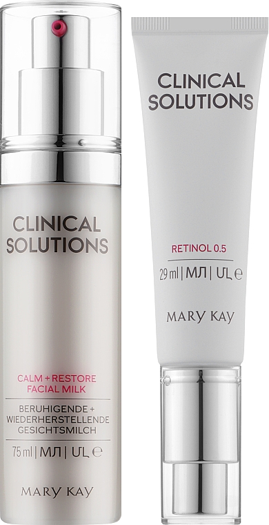 Набор - Mary Kay Clinical Solutions (retinol/29ml + f/milk/75ml) — фото N1