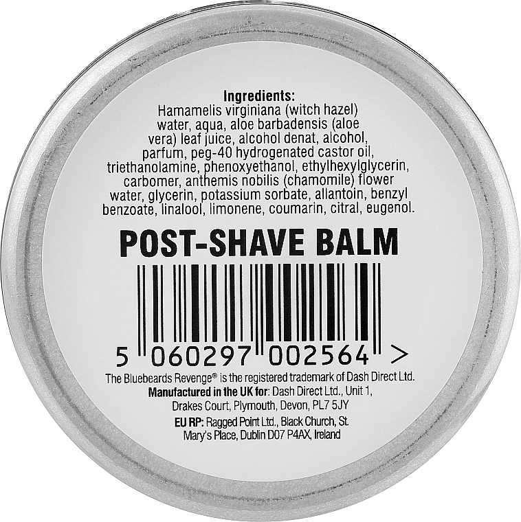 Бальзам после бритья - The Bluebeards Revenge Post-Shave Balm — фото N4
