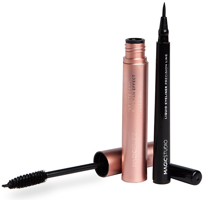 Набор - Magic Studio Shaky Eyes Kit ( eye/liner/1ml + mascara/12ml) — фото N1