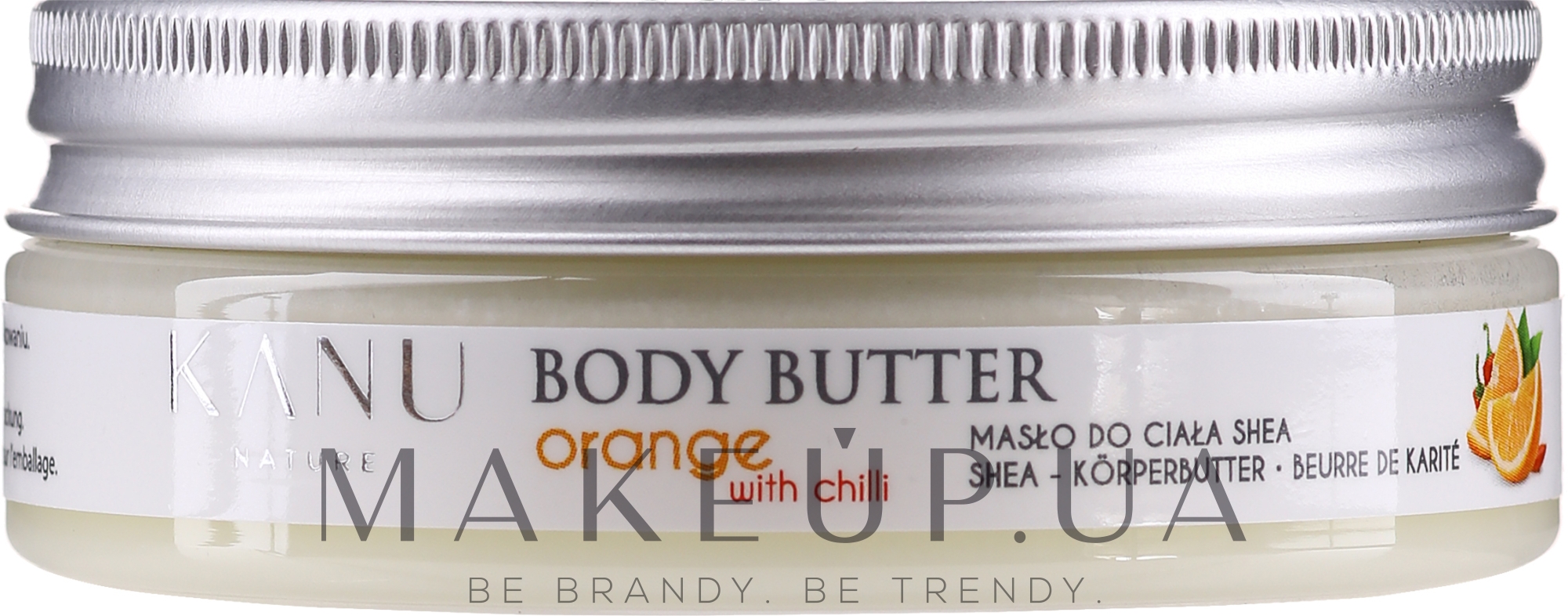 Масло для тіла "Апельсин з чілі" - Kanu Nature Orange With Chilli Body Butter — фото 50g