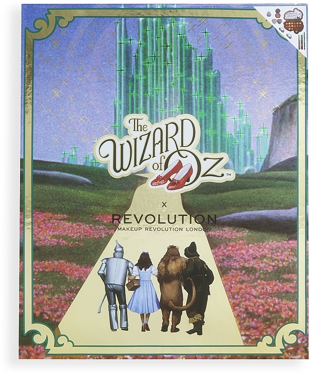 Набор - Makeup Revolution x Wizard of Oz Emerald City Set — фото N1