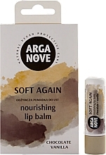 Парфумерія, косметика Бальзам для губ з ароматом ванілі та шоколаду - Arganove Soft Nourishing Lip Balm