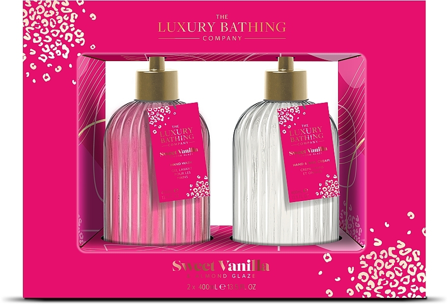 Набір - Grace Cole The Luxury Bathing Heavenly Hands Set (h/cr/400 ml + h/wash/400 ml) — фото N1