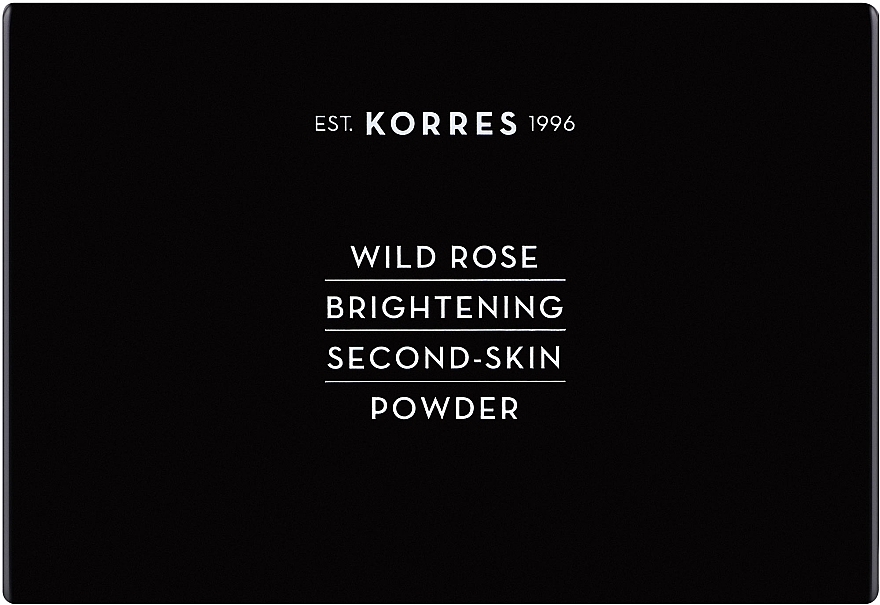 Осветляющая пудра для лица - Korres Wild Rose Brightening Second Skin Powder — фото N2