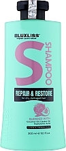 Шампунь для восстановления волос - Luxliss Repair & Restore Shampoo — фото N1
