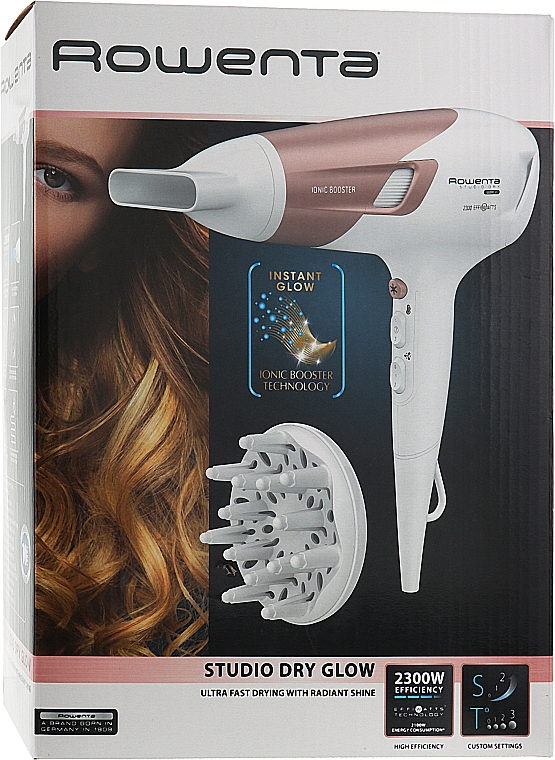 Фен для волос - Rowenta Studio Dry Glow CV5830F0 — фото N3