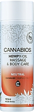 Массажное масло "Нейтральное" - Cannabios Hempx-Oil Massage & Body Care Neutral — фото N1