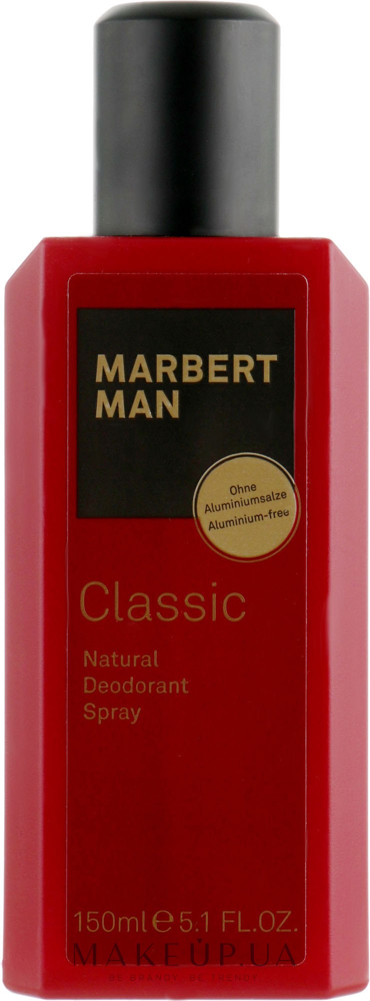 Натуральный дезодорант-спрей - Marbert Man Classic Natural Deodorant Spray  — фото 150ml