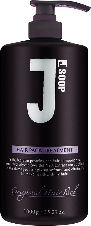 Восстанавливающий кондиционер для волос с кератином - Jsoop Renewal Hairpack Treatment — фото N1