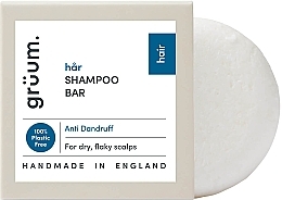 Духи, Парфюмерия, косметика Твердый шампунь против перхоти - Gruum Shampoo Bar Anti-Dandruff