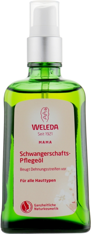Набір для профілактики розтяжок - Weleda Schwangerschafts-Pflegeol (oil/2x100ml) — фото N3