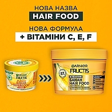 Маска 3 в 1 "Банан", питание для сухих и очень сухих волос - Garnier Fructis Superfood Mask — фото N4