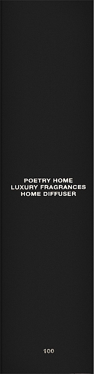 Poetry Home L’etreinte De Paris Black Square Collection - Парфумований дифузор — фото N1