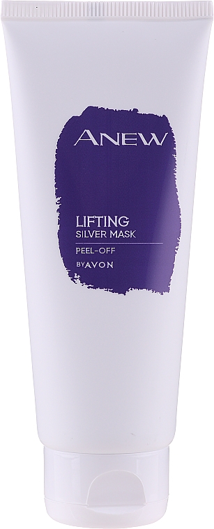 Підтягувальна маска-пілінг для обличчя - Avon Anew Lifting Silver Peel-Off Mask — фото N3
