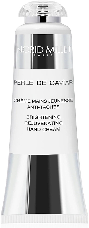 Освітлювальний крем для рук - Ingrid Millet Perle De Caviar Brightening Rejuvenating Hand Cream — фото N1