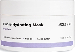 Парфумерія, косметика Інтенсивна зволожувальна маска для волосся - Morris Hair Intense Hydrating Mask