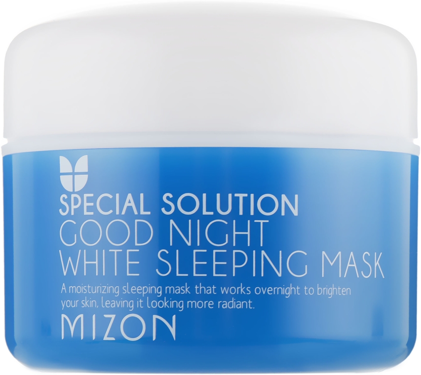 Ночная осветляющая маска с лавандой для лица - Mizon Good Night White Sleeping Mask — фото N2