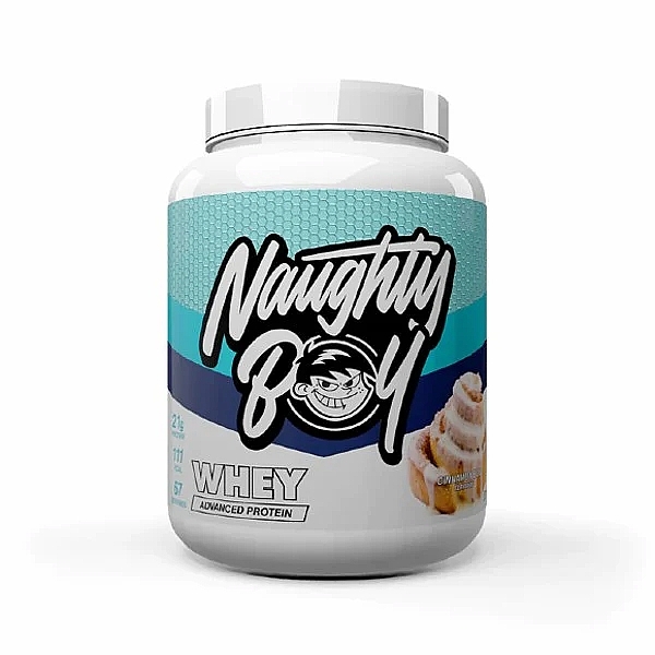 Сироватковий протеїн "Кориця" - Naughty Boy Whey Advanced Protein — фото N1