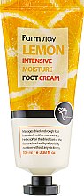Крем для ног с экстрактом лимона - FarmStay Lemon Intensive Moisture Foot Cream — фото N2