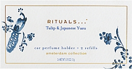Духи, Парфюмерия, косметика Rituals Amsterdam Collection - Ароматизатор в авто (holder + refills/2x3g)