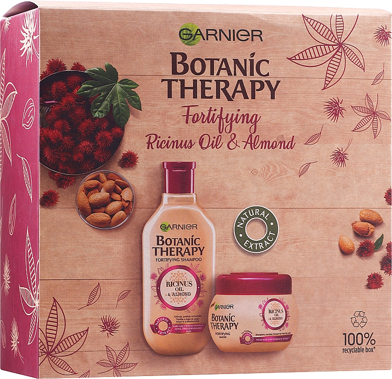 Набір - Garnier Botanic Therapy (shmp/250ml + h/mask/300ml) — фото N1