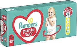 Подгузники-трусики, размер 5 (Junior) 12-17 кг, 48 шт - Pampers Pants Junior — фото N3
