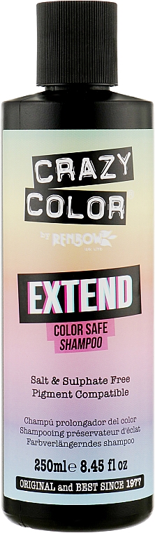 Бессульфатный шампунь для окрашенных волос - Crazy Color Extend Color Safe Shampoo — фото N1