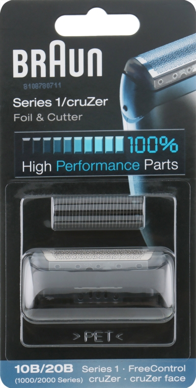 Сітка для гоління таріжучий блок - Braun Series 1 10В — фото N1