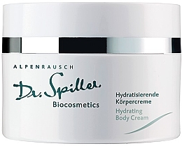 Духи, Парфюмерия, косметика Увлажняющий крем для тела - Dr. Spiller Alpenrausch Hydrating Body Cream