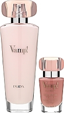 Pupa Vamp Pink - Набор (edp/50ml + nail/polish/9ml) — фото N2