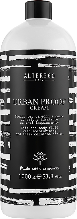 Крем-флюид с углем для всех типов волос - Alter Ego Urban Proof Cream — фото N1