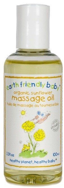 Масло натуральное массажное без запаха - Earth Friendly Baby Natural Unscented Massage Oil