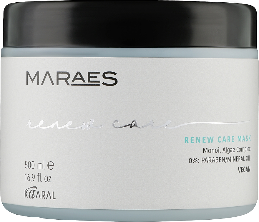 Маска для восстановления волос с комплексом водорослей - Kaaral Maraes Renew Care Mask — фото N1