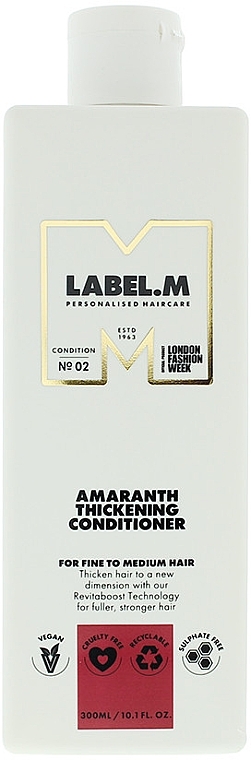 Кондиционер для волос - Label.m Amaranth Thickening Conditioner — фото N1