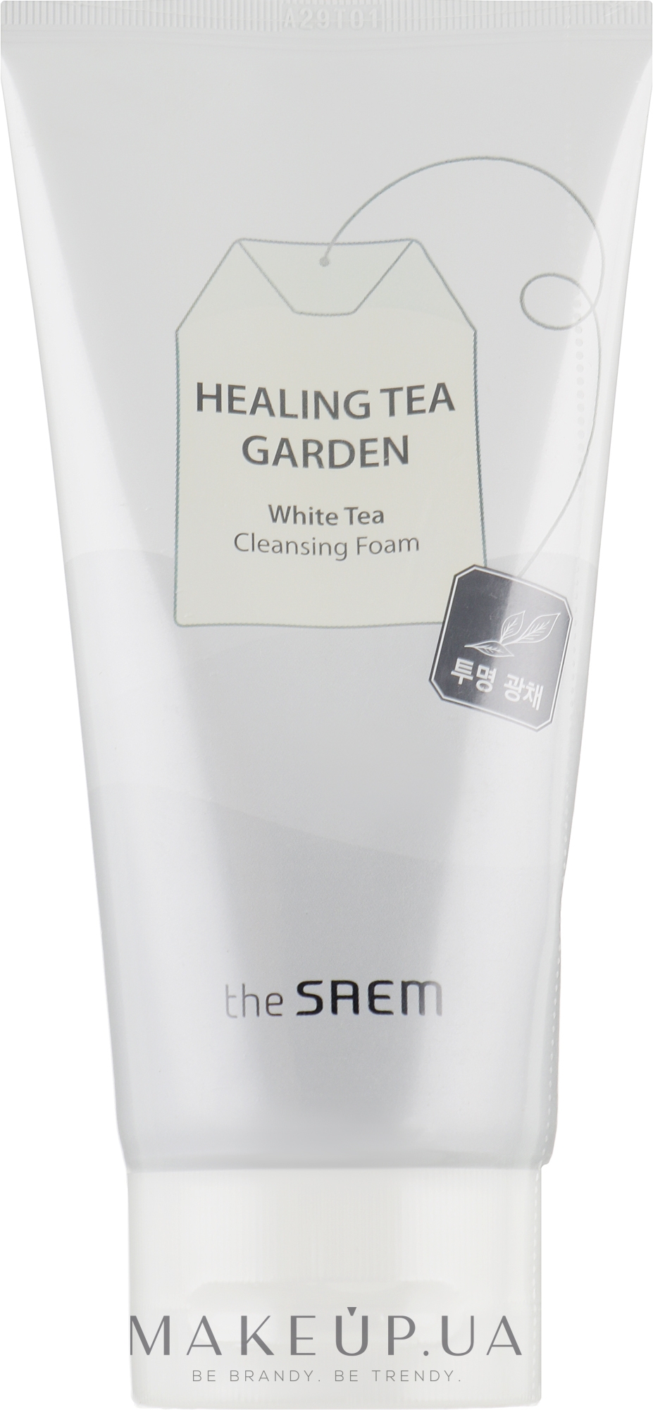 Пінка для вмивання - The Saem Healing Tea Garden White Tea Cleansing Foam — фото 150ml
