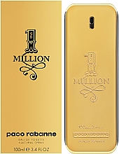 Paco Rabanne 1 Million - Туалетная вода (тестер с крышечкой) — фото N2