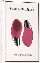 Щітка для чищення обличчя, рожева - Lewer Sonic Facial Brush — фото N2
