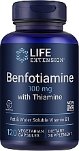 Духи, Парфюмерия, косметика Пищевая добавка "Бенфотиамин с тиамином" - Life Extension Benfotiamine with Thiamine 100 Mg