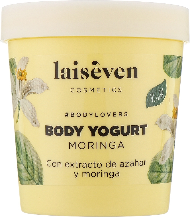 Йогурт для тіла з екстрактом моринги - Laiseven Body Yogurt — фото N1