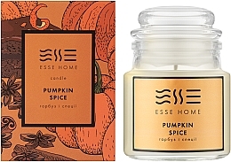 Esse Home Pumpkin Spice - Ароматична свічка — фото N2