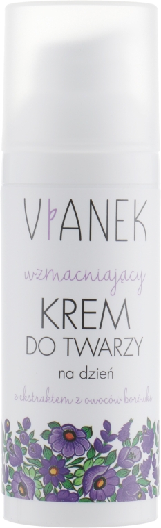 Зміцнювальний денний крем для обличчя - Vianek Day Face Cream — фото N2