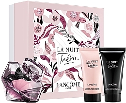 Парфумерія, косметика Lancome La Nuit Tresor - Набір (edp/50ml + b/lot/50ml + sh/gel/50ml)