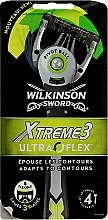 Одноразові станки для гоління, 4 шт. - Wilkinson Sword Xtreme 3 Ultra Flex — фото N1