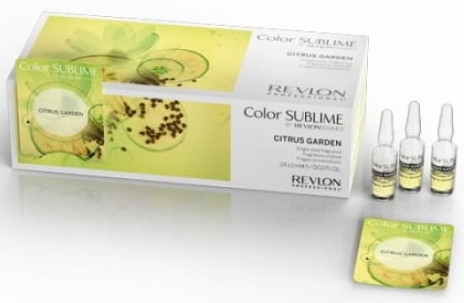 Ароматична олія для додавання в барвник - Revlon Professional Revlonissimo Color Sublime Oil Citrus Garden — фото N1