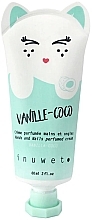 Парфумерія, косметика Крем для рук «Ваніль і кокос» - Inuwet Little Cat Hand Cream Vanilla Coco