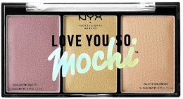 Духи, Парфюмерия, косметика РАСПРОДАЖА Палетка хайлайтеров - NYX Professional Makeup Love You So Mochi Highlighting Palette *